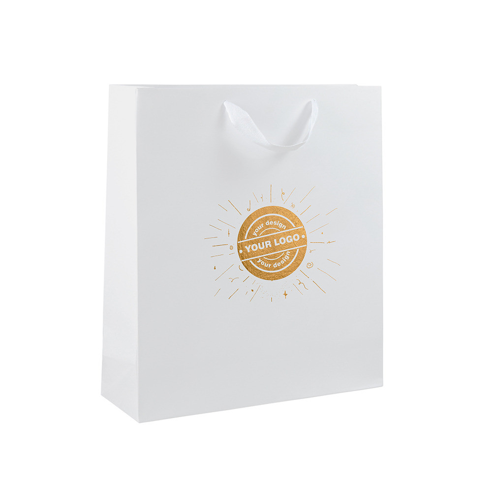 Borse shopper, Topline, lusso con maniglie a cordoncino con disegno a stampa monocolore