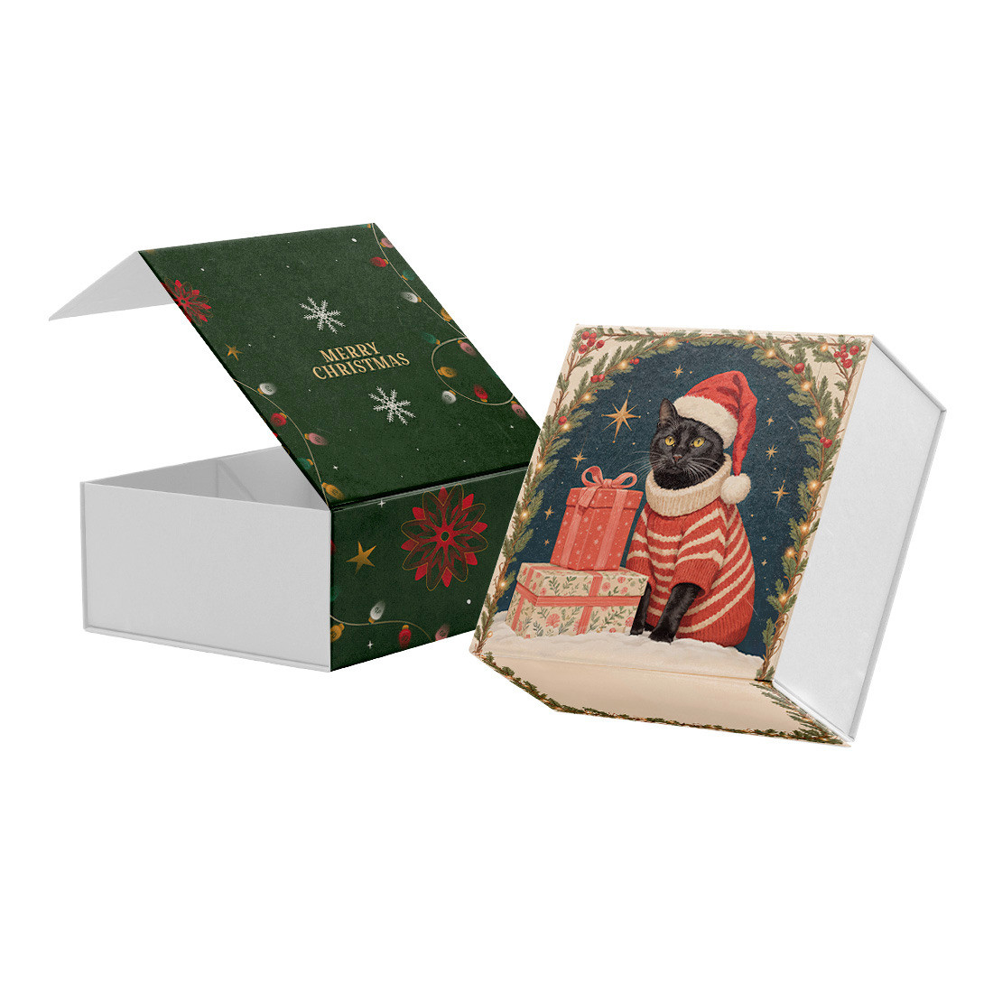 Scatole con calamita con stampa digitale