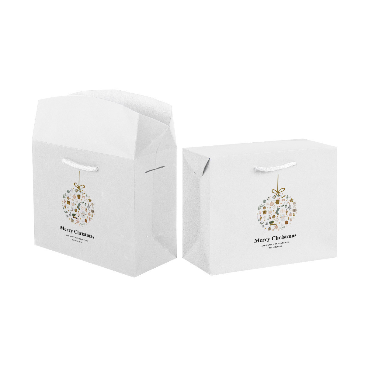 Borse - shopper tipo a scatola con disegno stampa digitale