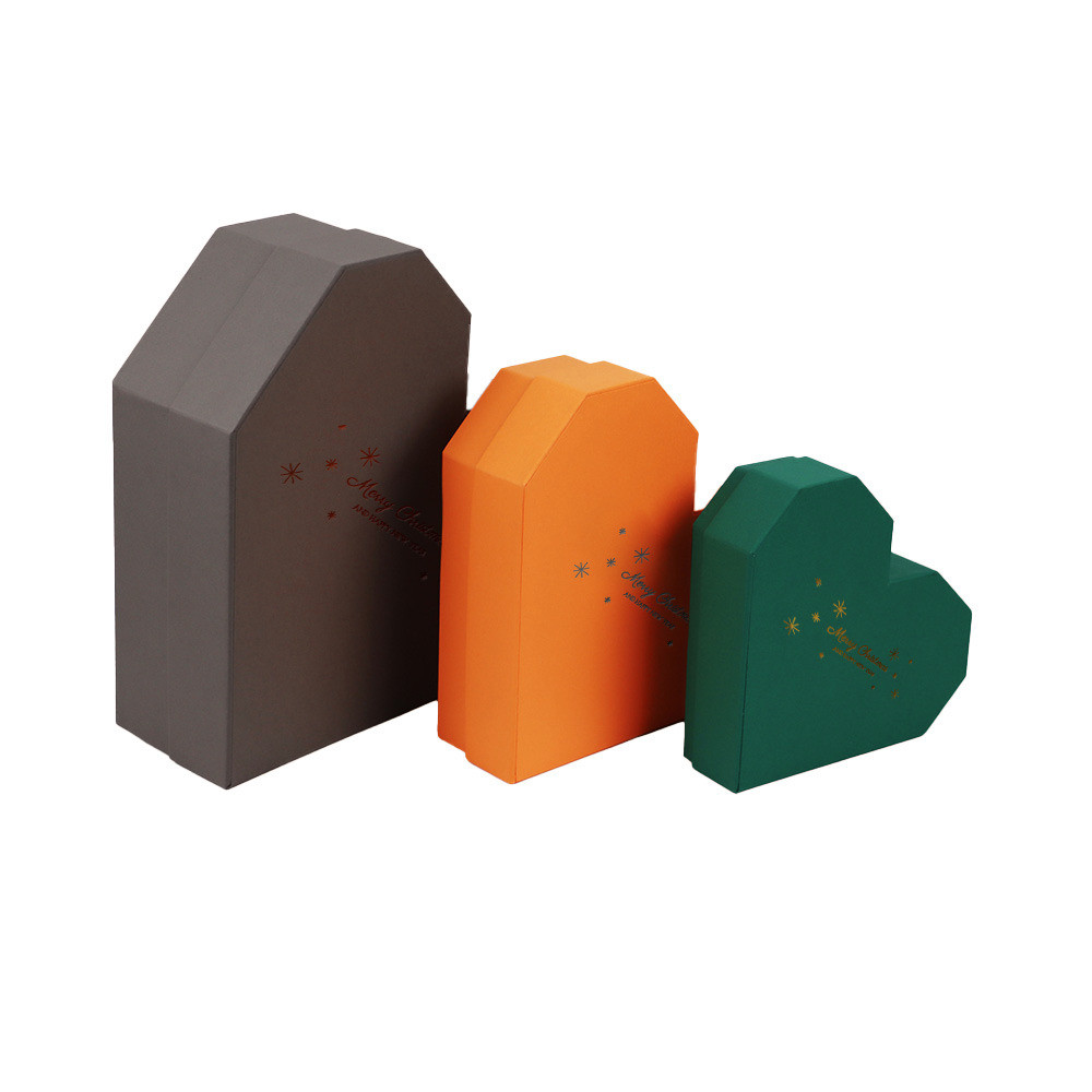 Scatola cuore a stampa a caldo