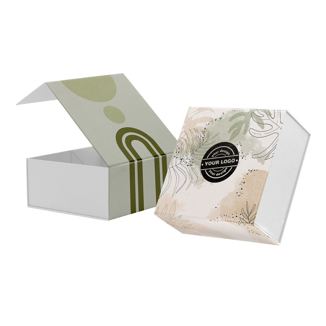 Scatole con calamita con stampa digitale