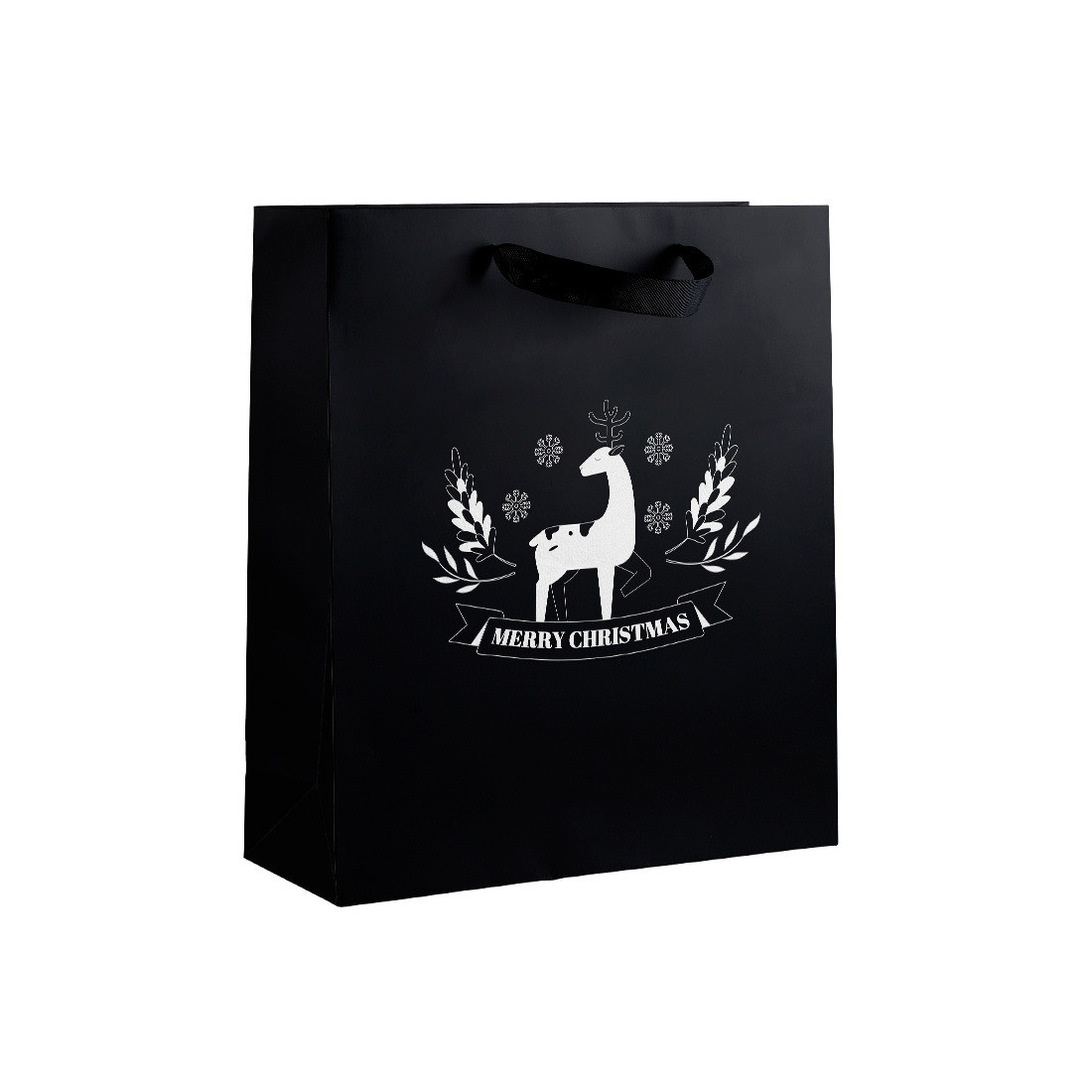 Borse shopper lusso con maniglie a cordoncino con disegno a stampa monocolore